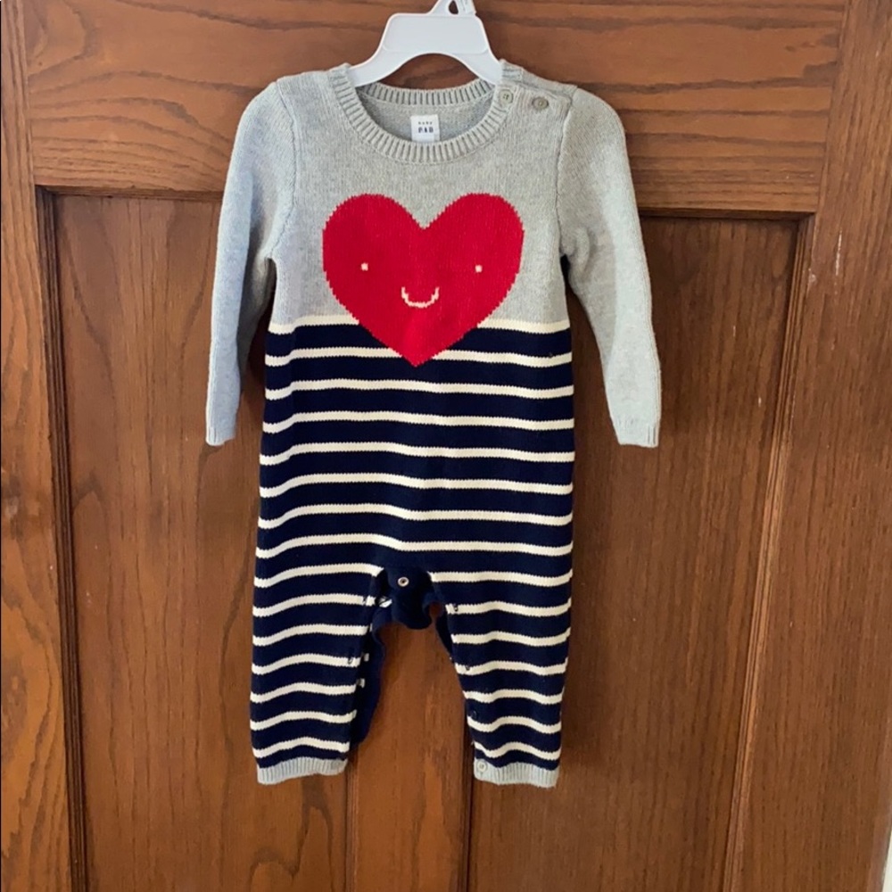 12-18 month baby gap sweater one piece outfit